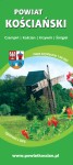 Powiat Kościański - mapa turystyczna, plan miasta