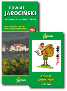 Powiat Jarociński - KOMPLET mapa papierowa + elektroniczna TrekBuddy