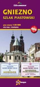 Gniezno - plan miasta / Szlak Piastowski
