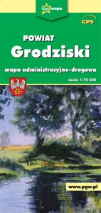 Powiat Grodziski - mapa turystyczna