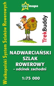 Nadwarciański Szlak Rowerowy - odcinek zachodni - mapa GPS na telefon komórkowy