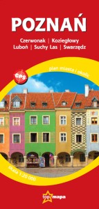Poznań - plan miasta i okolic