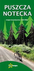 Puszcza Notecka - mapa turystyczna