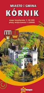 Kórnik - miasto i gmina - mapa turystyczna