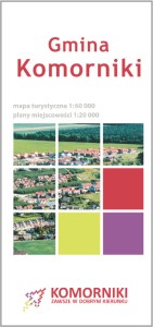 Komorniki - mapa gminy, plany miejscowości