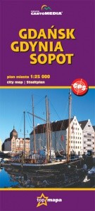 Gdańsk, Gdynia, Sopot - plany miast