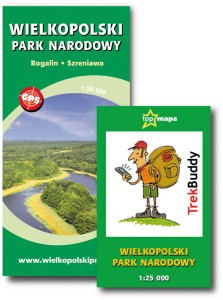 Wielkopolski Park Narodowy - KOMPLET mapa papierowa + elektroniczna TrekBuddy