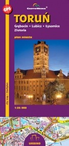 Toruń - plan miasta