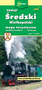 Powiat Średzki - mapa turystyczna
