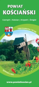 Powiat Kościański - mapa turystyczna, plan miasta