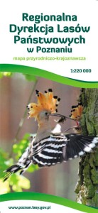 RDLP w Poznaniu - mapa przyrodniczo-krajoznawcza