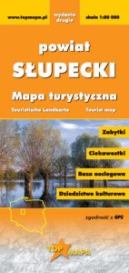 Powiat Słupecki - mapa turystyczna