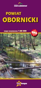 Powiat Obornicki - mapa turystyczna
